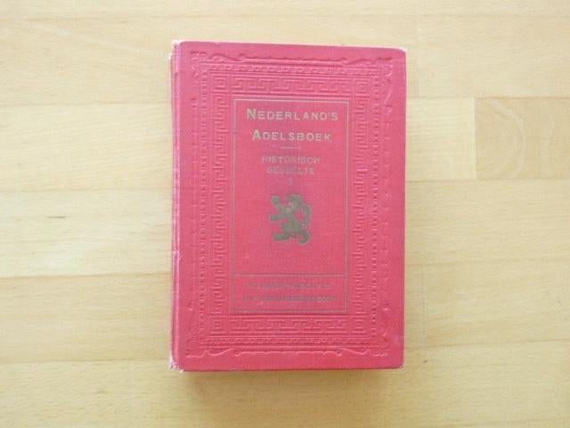 Nederland's Adelsboek 1e jaargang; A-Z 1925., Ophalen of Verzenden