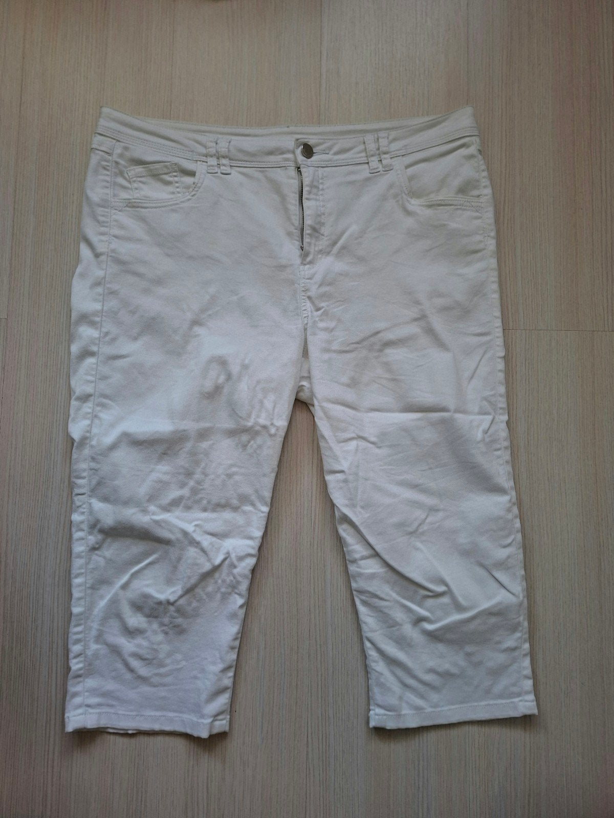 Capri C&A broek maat 44, Beige, Maat 42/44 (L), Ophalen of Verzenden, Zo goed als nieuw