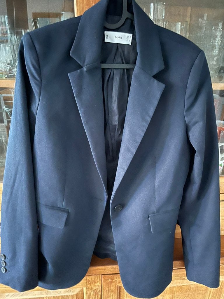 Dames blazer Mango maat 36, Mango, Blauw, Ophalen of Verzenden, Jasje