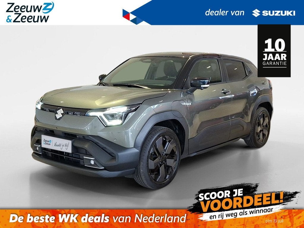 Suzuki e VITARA Style 61 kWh | €2000 euro inruil premie |, Auto's, Suzuki, 750 kg, Overige kleuren, Leder en Stof, Automatische klimaatregeling