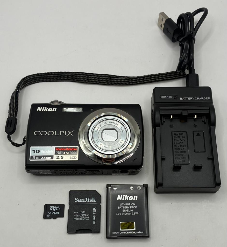 Nikon coolpix S220 - compact camera, Ophalen of Verzenden, Zo goed als nieuw, Nikon, 8 keer of meer