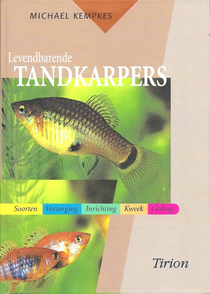 BOEK TANDKARPERS LEVENDBAREND, Ophalen of Verzenden, Nieuw, Vissen, Michael Kemkes.
