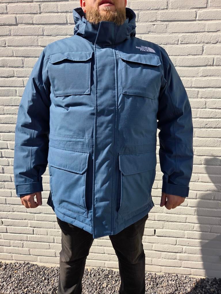 The North Face El Norte Down Parka XXL, Blauw, Nieuw, Overige maten, Ophalen of Verzenden