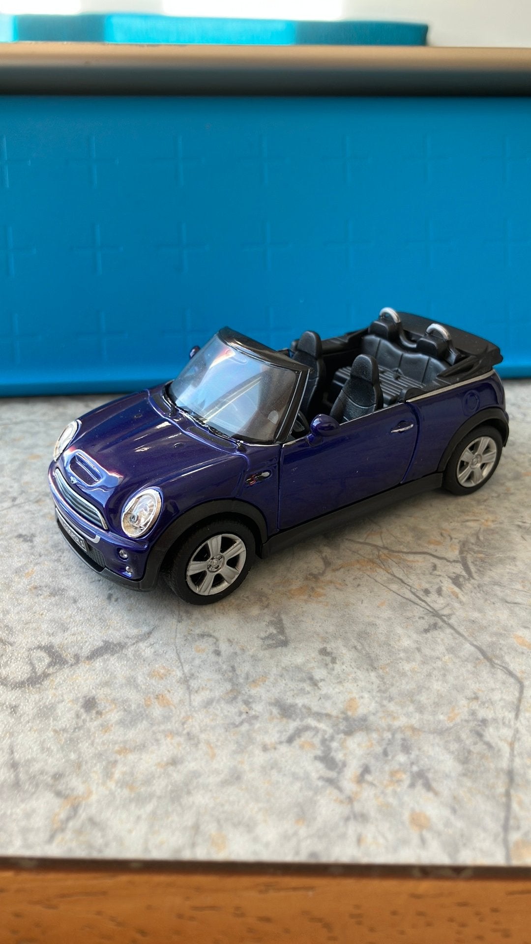 Mini Cooper S cabrio van Welly, Ophalen of Verzenden, Zo goed als nieuw, Auto