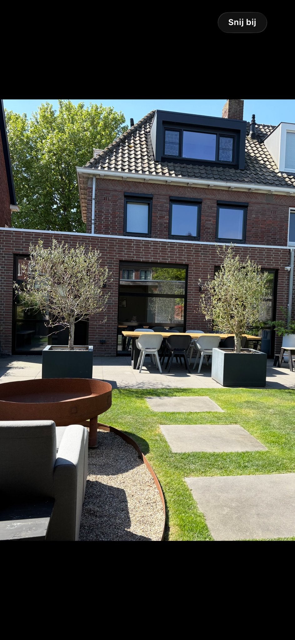 ADEZZ CARREZ Polyester Plantenbak 80x80x60 cm, Tuin en Terras, Bloembakken en Plantenbakken, Ophalen, Kunststof, Vierkant, Nieuw