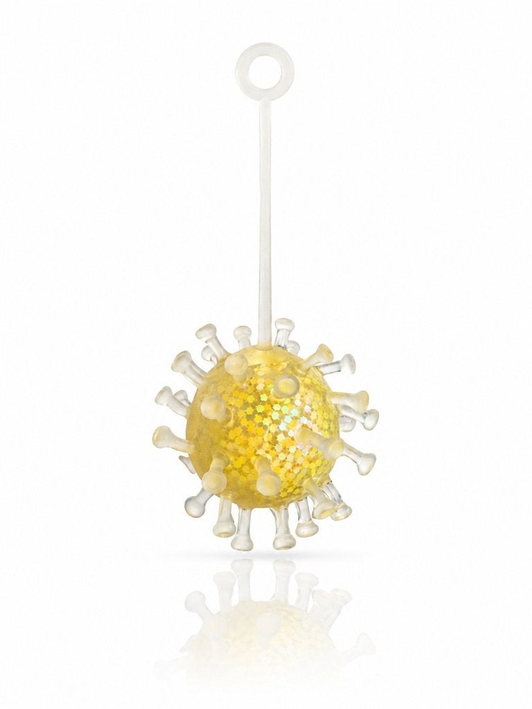 Partij speelgoed diverse glitter virus stressballen, Verzamelen, Speelgoed, Nieuw, Ophalen of Verzenden