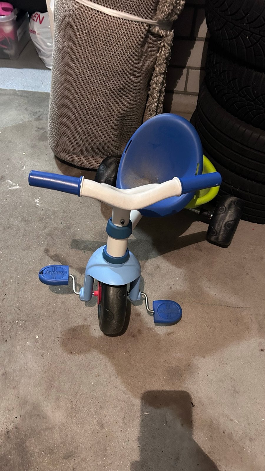 Kinder driewieler - Blauw/Wit, Ophalen of Verzenden, Gebruikt, Overige typen