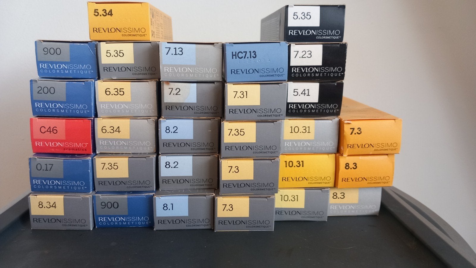 Revlonissimo  Haarverf - Diverse Kleuren 30 tubes, Overige typen, Nieuw, Ophalen of Verzenden, Revlon