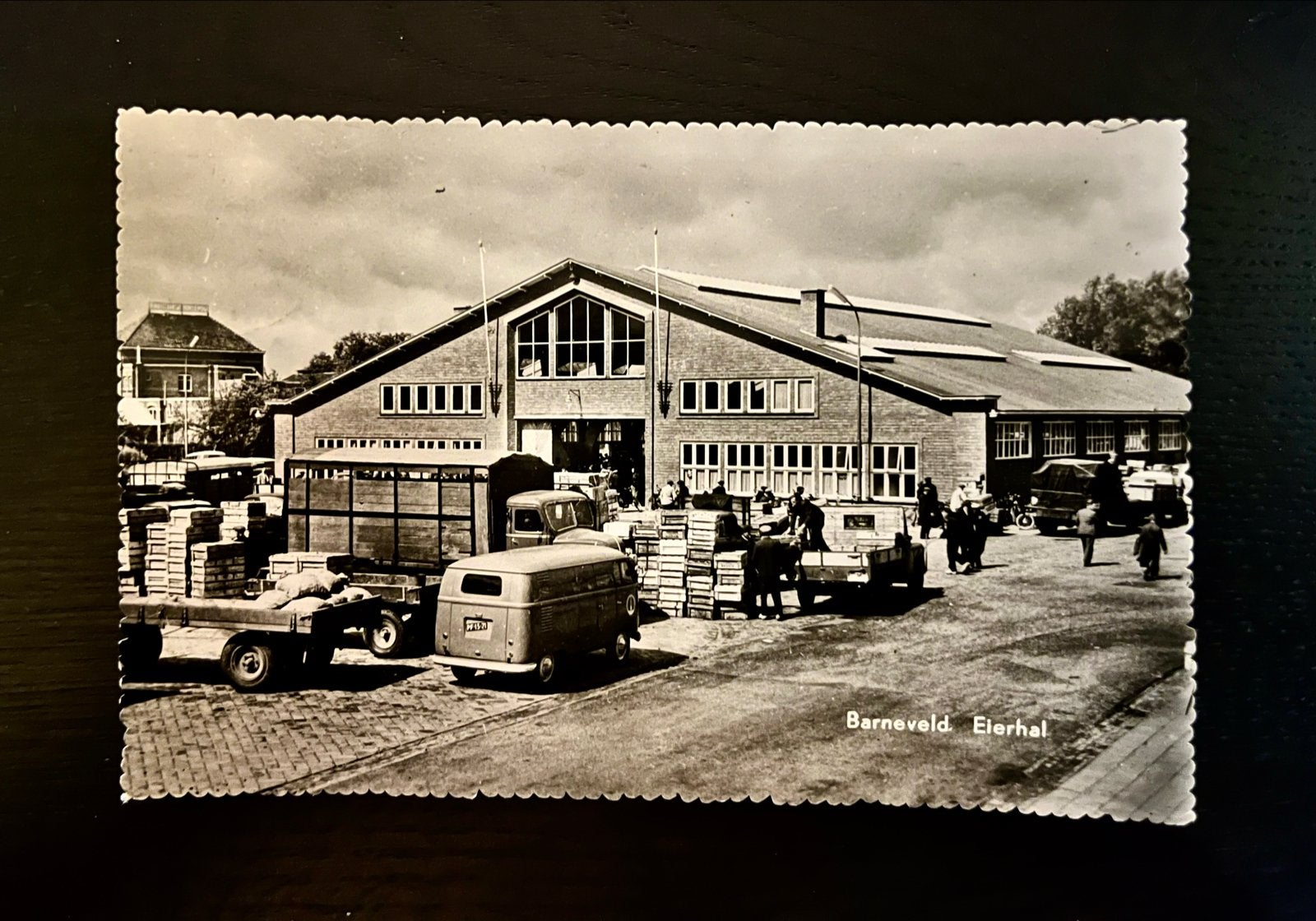 Oude Ansichtkaart Barneveld Eierhal - Zeldzaam, Verzenden, 1940 tot 1960, Gelopen, Gelderland
