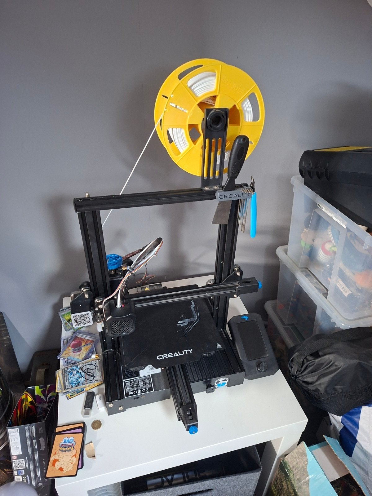 Creality Ender-3 V2 3D-printer met 2.5kg filament en tools, Computers en Software, Ophalen, Zo goed als nieuw, Filament, Creality