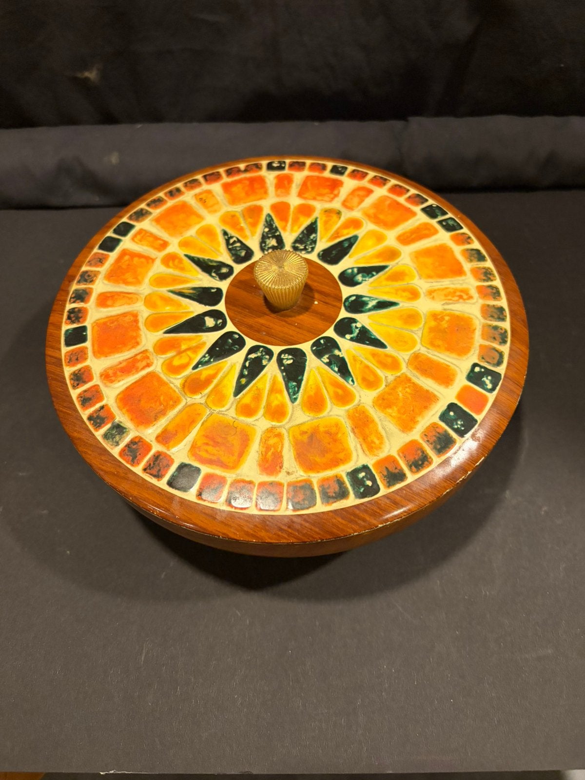 Retro koektrommel, Ophalen of Verzenden, Huis en Inrichting