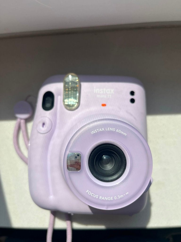 Instax Mini 11 Camera met Hoes en Fotoboekje, Ophalen of Verzenden, Zo goed als nieuw, Polaroid, Overige Merken