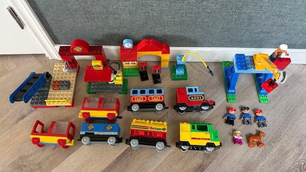 Duplo trein met veel rails en extra's, Ophalen, Gebruikt, Overige thema's, Overige typen