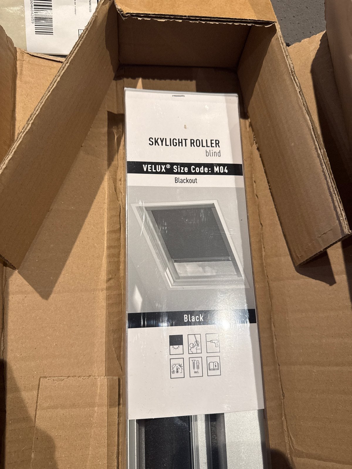 Nieuw Velux dakraam rolgordijn - M04 Blackout, Overige merken, Verduisterend, Zwart, Nieuw