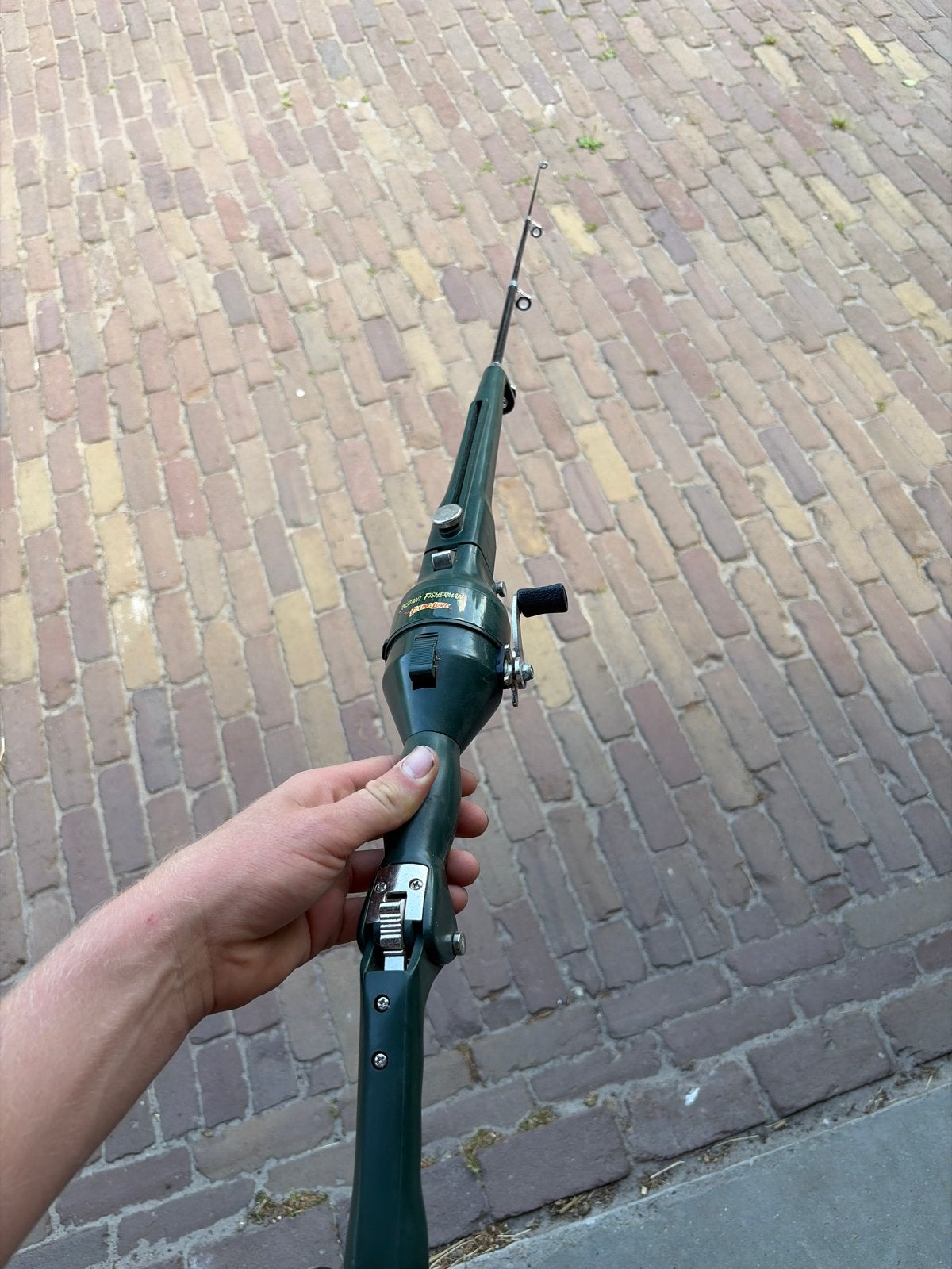 Instant Fisherman Flying Lure - Goed werkende hengel, Ophalen, Zo goed als nieuw, Werphengel