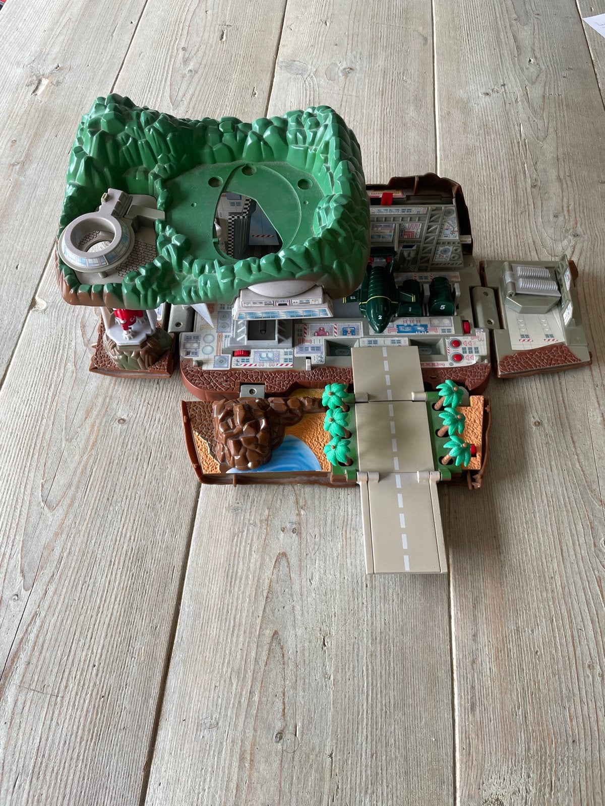 Vintage Matchbox Thunderbirds Tracy Island Speelset, Ophalen of Verzenden, Gebruikt, Jongen of Meisje