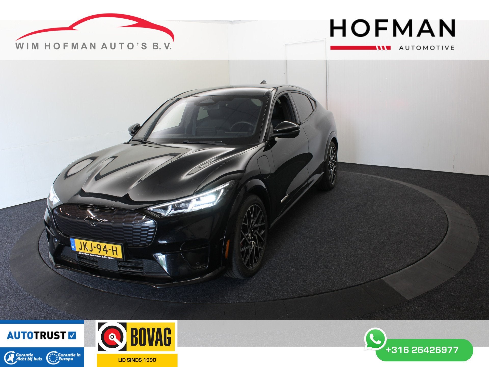 Ford Mustang Mach-E 487 Pk GT Extended AWD 98 kWh SOH 95% 48, Auto's, 98 kWh, Gebruikt, Leder, Vierwielaandrijving