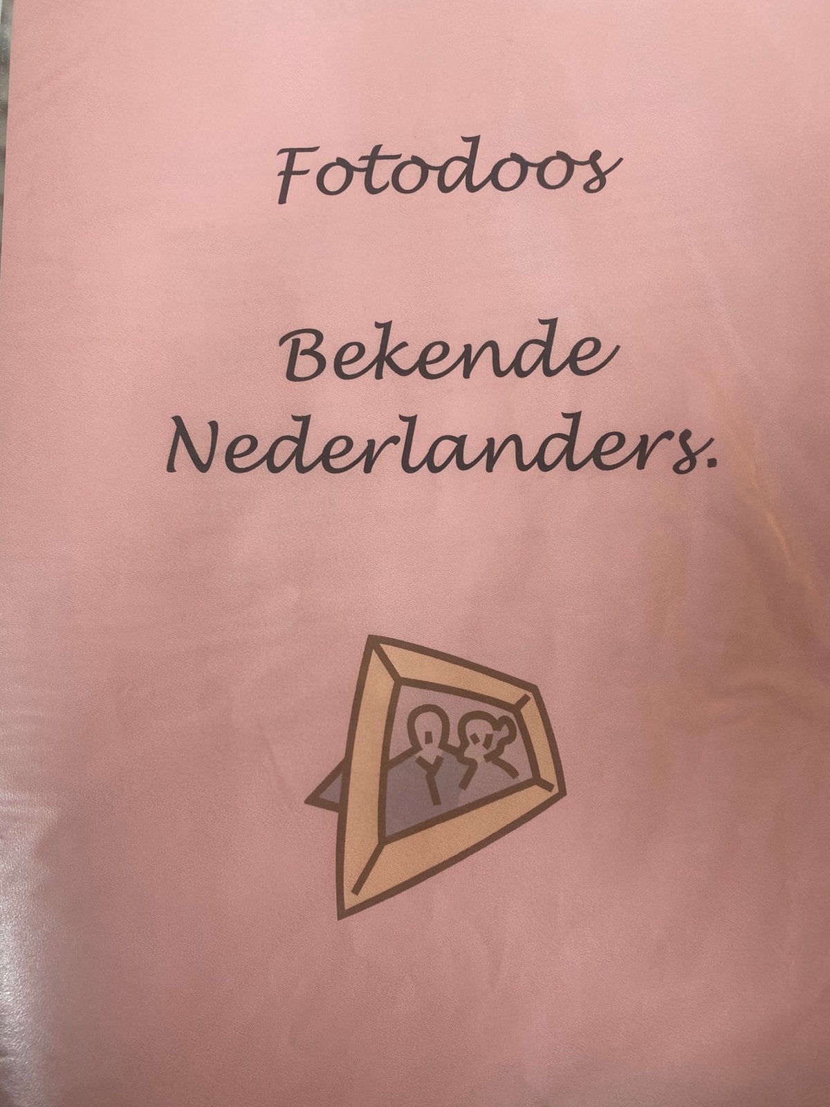 Album Bekende Nederlands, Ophalen of Verzenden, Gelezen, Plaatjesalbum