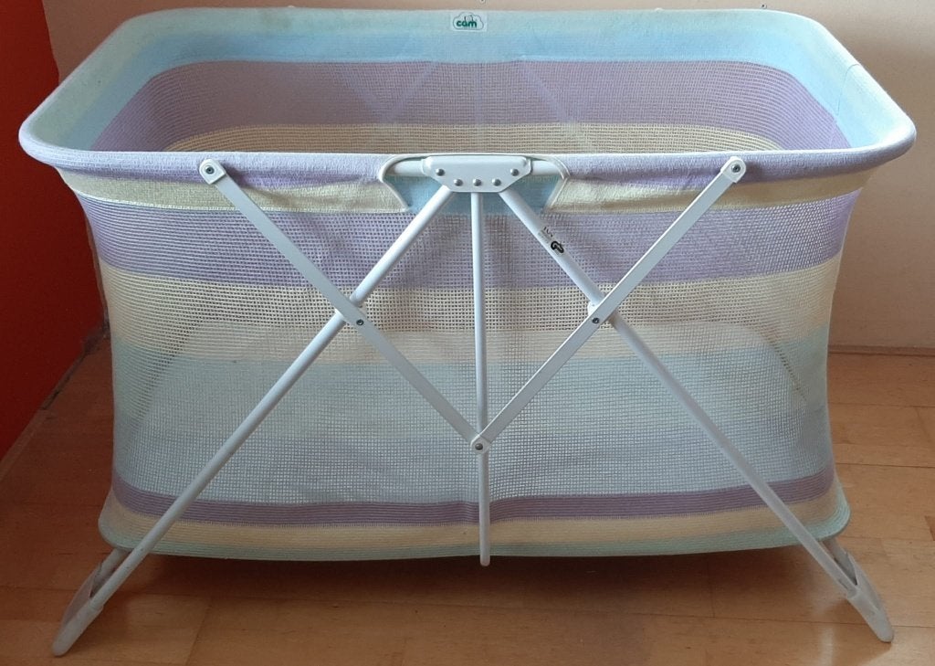 campingbedje inklapbaar baby box, Ophalen, Gebruikt, Rechthoekig