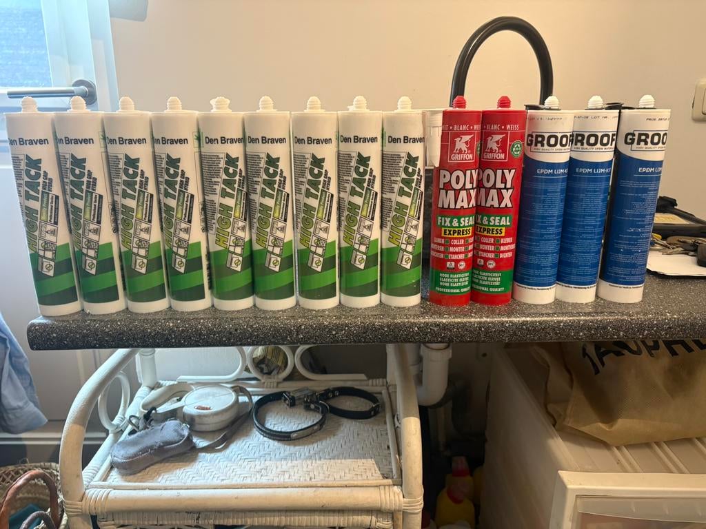 9 high tec 2 polymax 2 epdmkit,, Ophalen of Verzenden, Zo goed als nieuw, Minder dan 180 cm, Palen