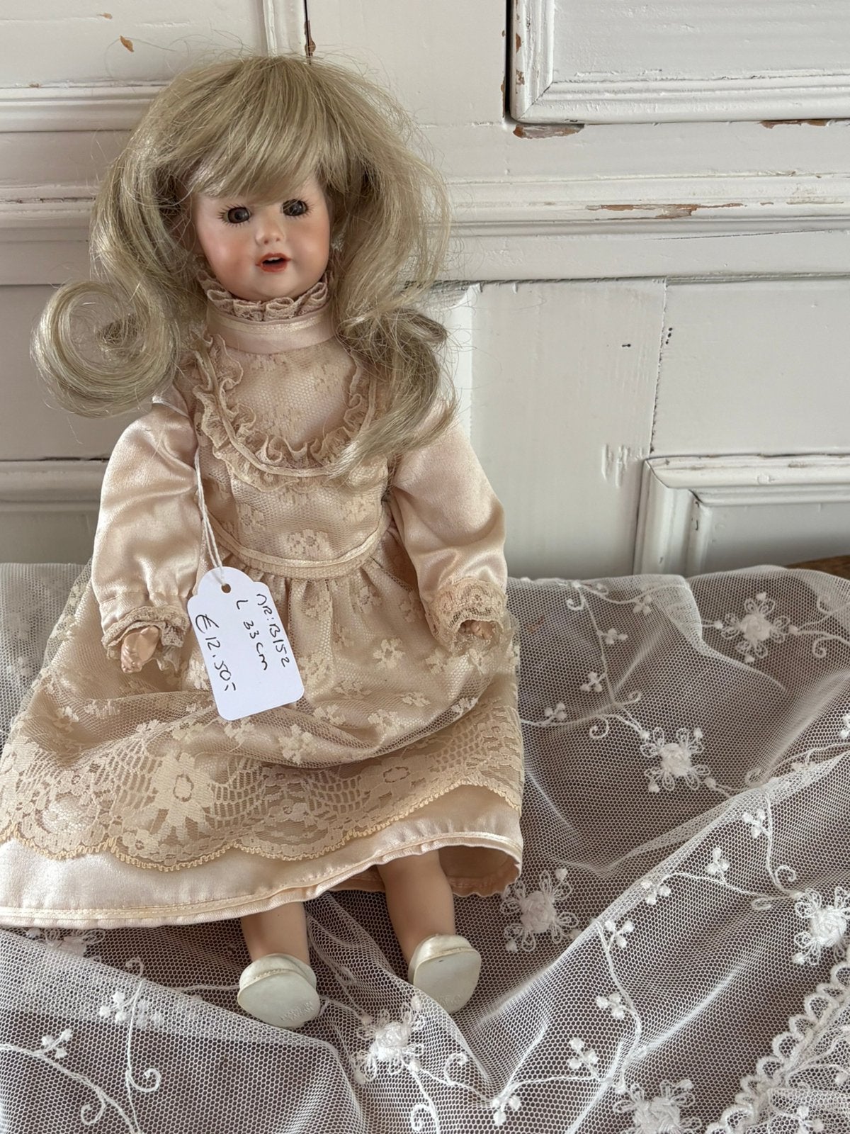 Brocante popje, Ophalen of Verzenden