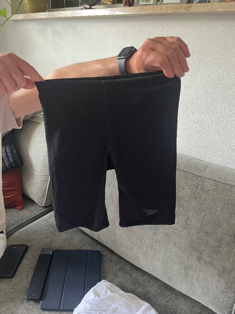 Zwembroek, Ophalen, Zwart, Speedo, Zwemslip