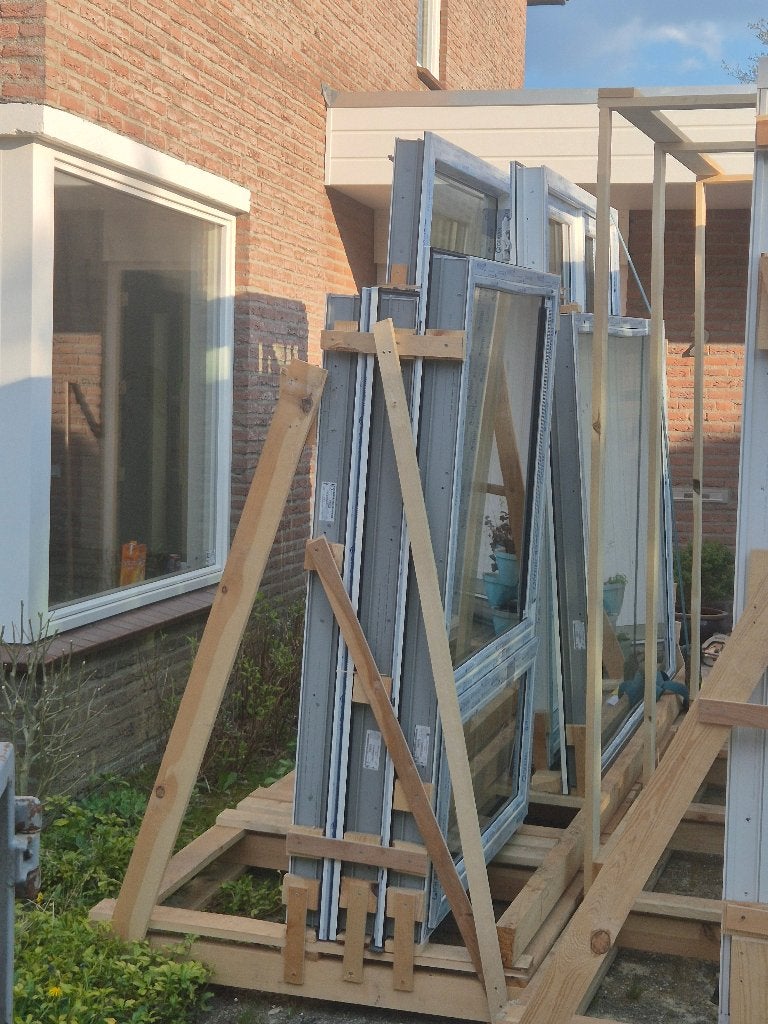 Kunststof kozijnen triple glas, Ophalen, Kunststof, Raamkozijn, Nieuw