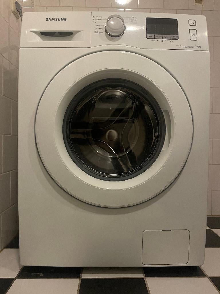 Wasmachine – Samsung 7kg – only TODAY in Leiden!, Witgoed en Apparatuur, Wasmachines, Ophalen, Gebruikt, Voorlader, 85 tot 90 cm