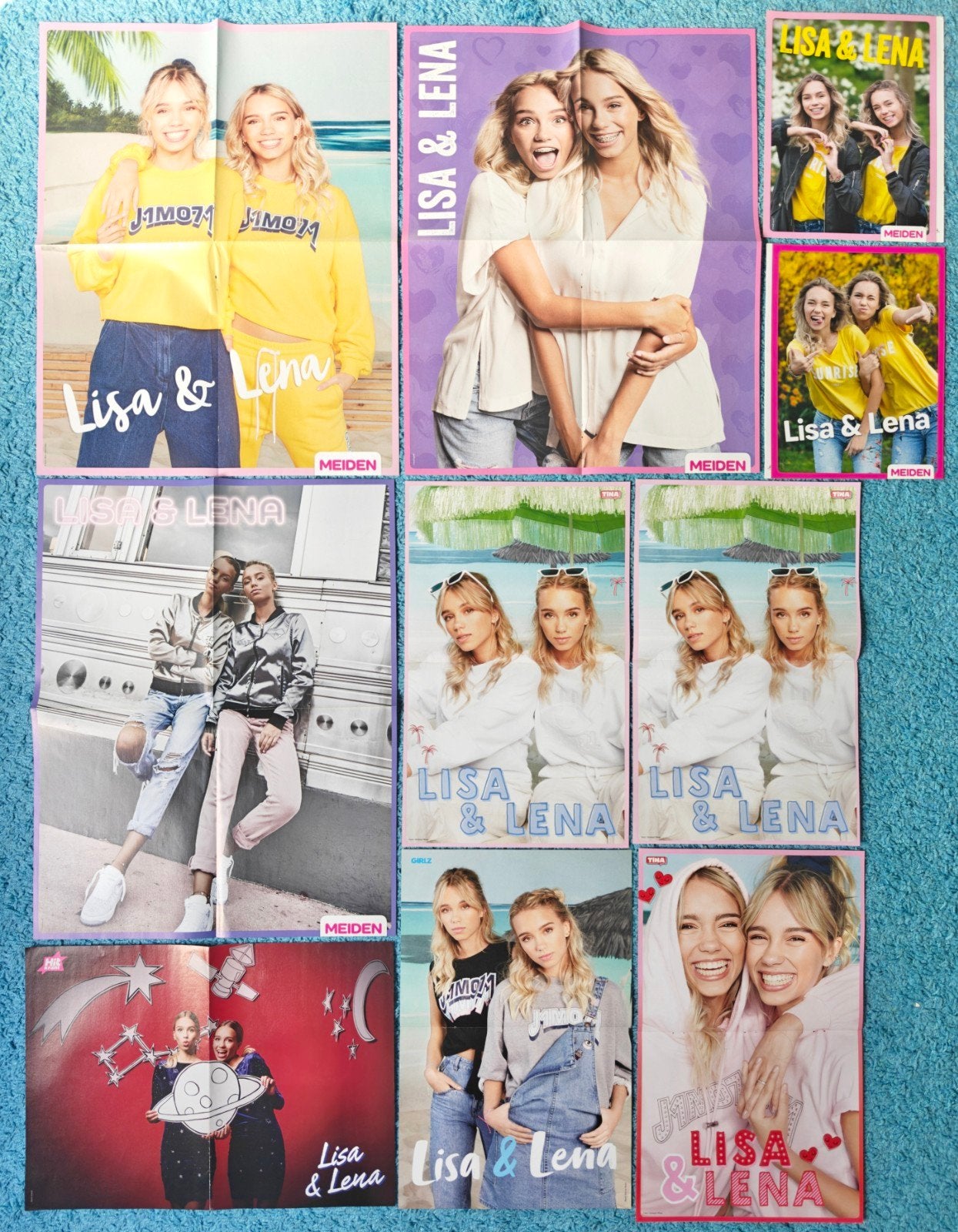 Lisa en Lena Mantler poster collectie deel 1, Ophalen of Verzenden, Nieuw, A1 t/m A3