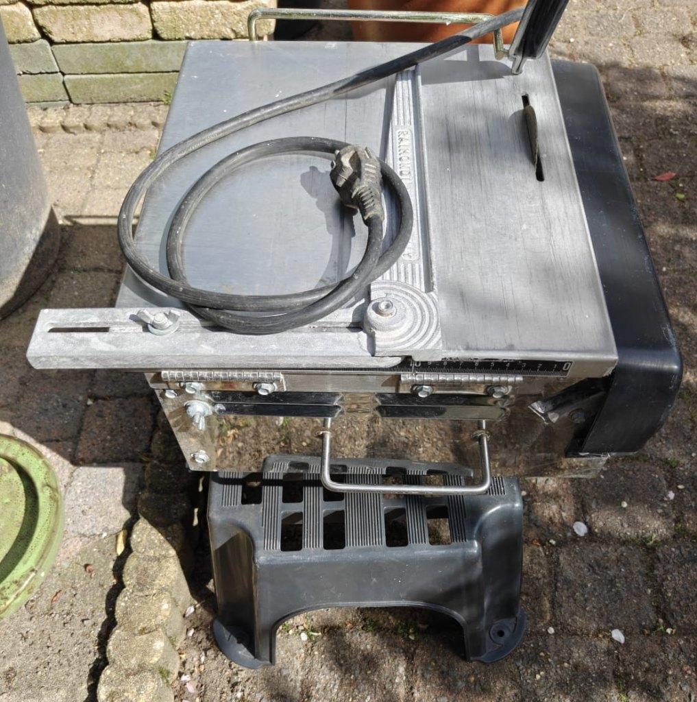 RAIMONDI G86 DRAAGBARE WATERGEKOELDE TEGELSNIJMACHINE, Doe-het-zelf en Verbouw, Ophalen, Gebruikt, Overige typen, 30 tot 70 mm