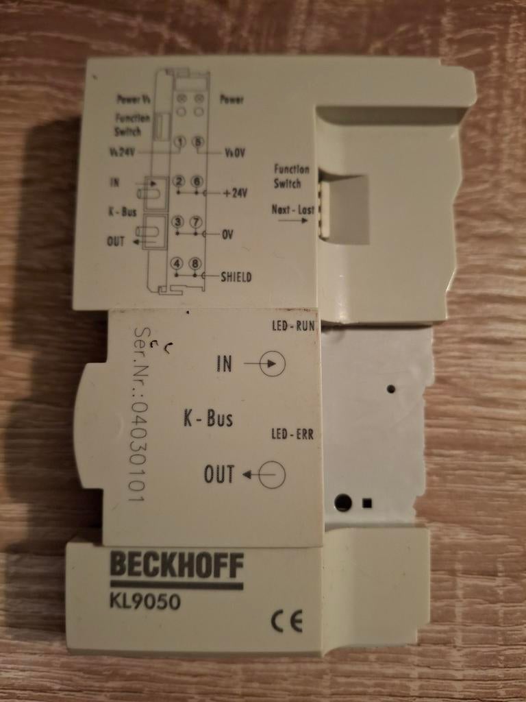 Beckhoff plc modules, Verzenden