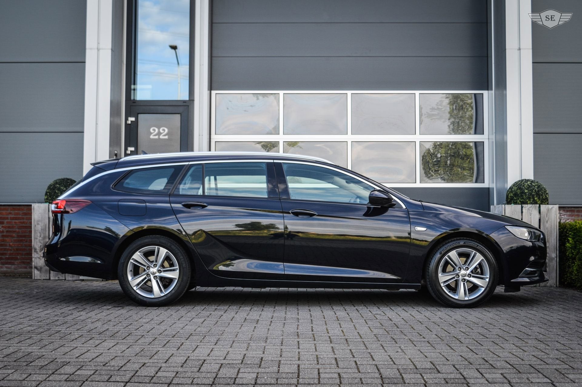 Opel Insignia Sports Tourer 1.5 Turbo Business Executive|Cli, Gebruikt, 4 cilinders, Blauw, Automatische klimaatregeling
