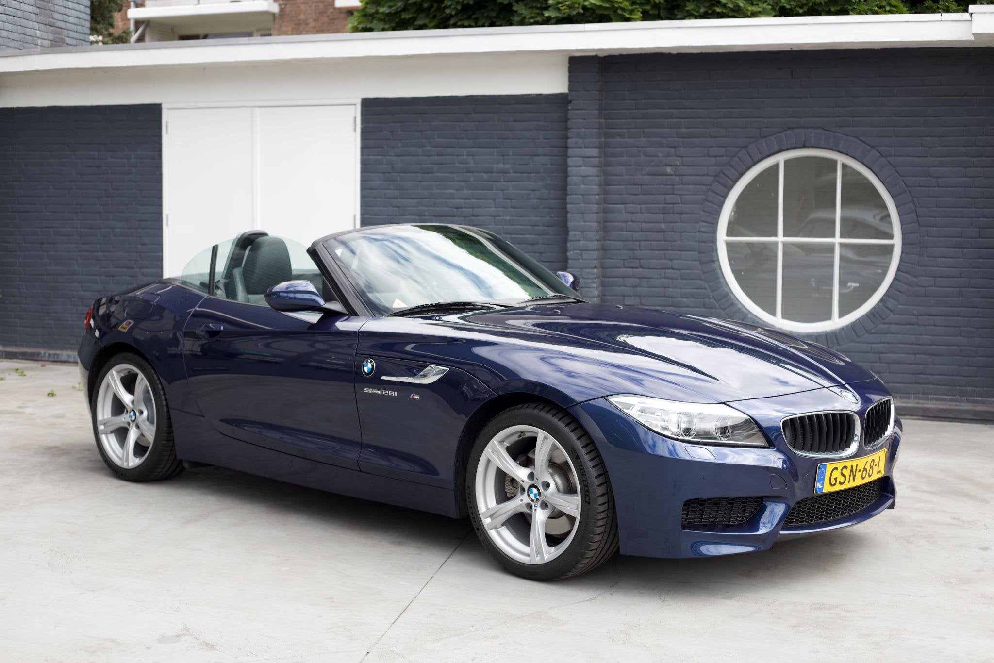 BMW Z4 Roadster sDrive28i, Gebruikt, 4 cilinders, Cabriolet, Blauw