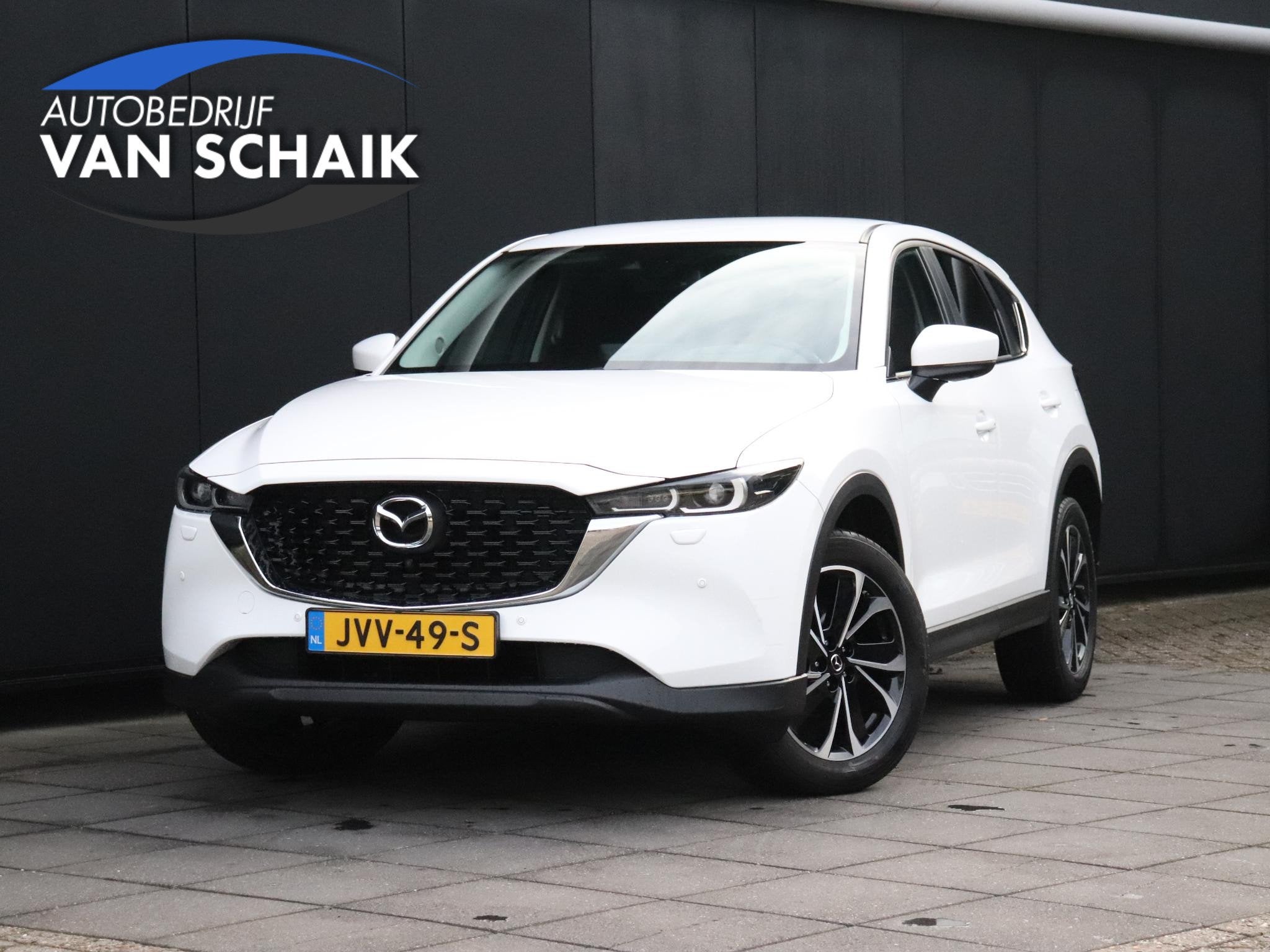 Mazda CX-5 2.5 AWD e-SkyActiv-G M Hybrid 194 Takumi | AUT. |, Auto's, Mazda, Gebruikt, 4 cilinders, 2000 kg, Wit