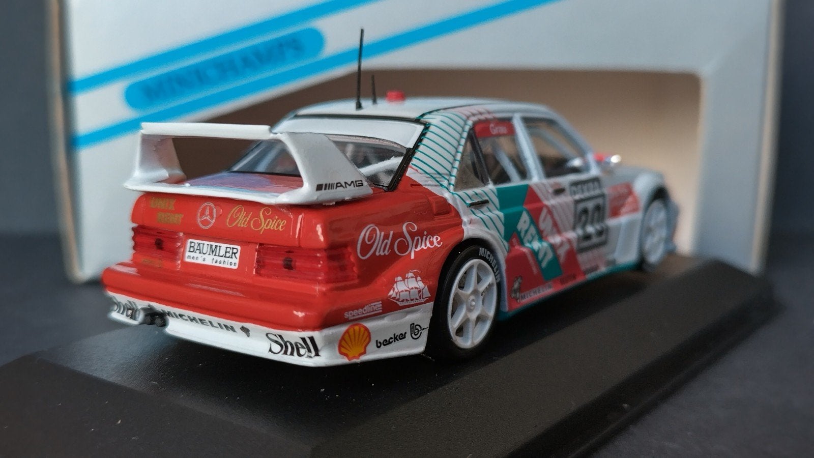Mercedes Benz 190 Evo 2 DTM 93 Unix Rent Minichamps Pol, Auto, Verzenden, ., Nieuw