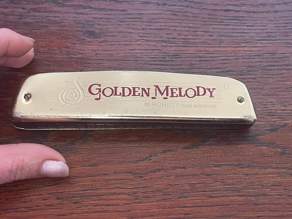 M. Höhner mondharmonica vintage, Ophalen of Verzenden, Gebruikt, Overige typen
