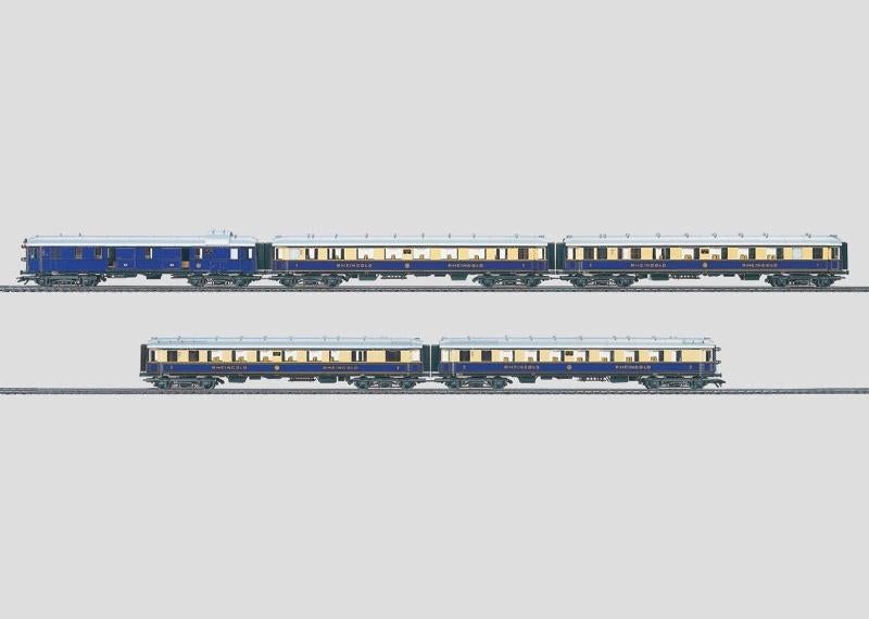 Marklin H0 OVP 4228 5-delige Set rijtuigen Rheingold, Wisselstroom, Treinset, Nieuw, Ophalen of Verzenden