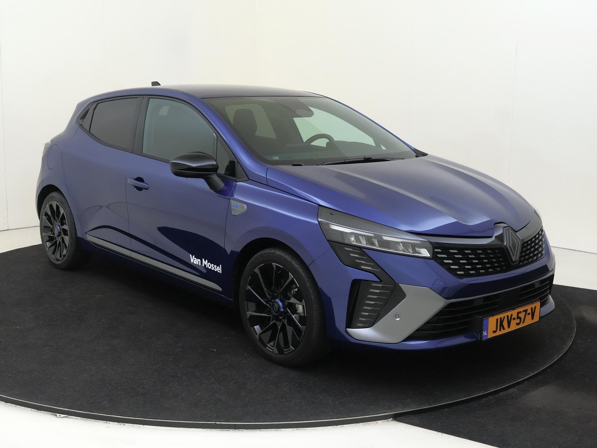 Renault Clio 1.6 E-Tech Full Hybrid 145 PK esprit Alpine | A, Auto's, Euro 6, Blauw, Leder en Stof, Origineel Nederlands