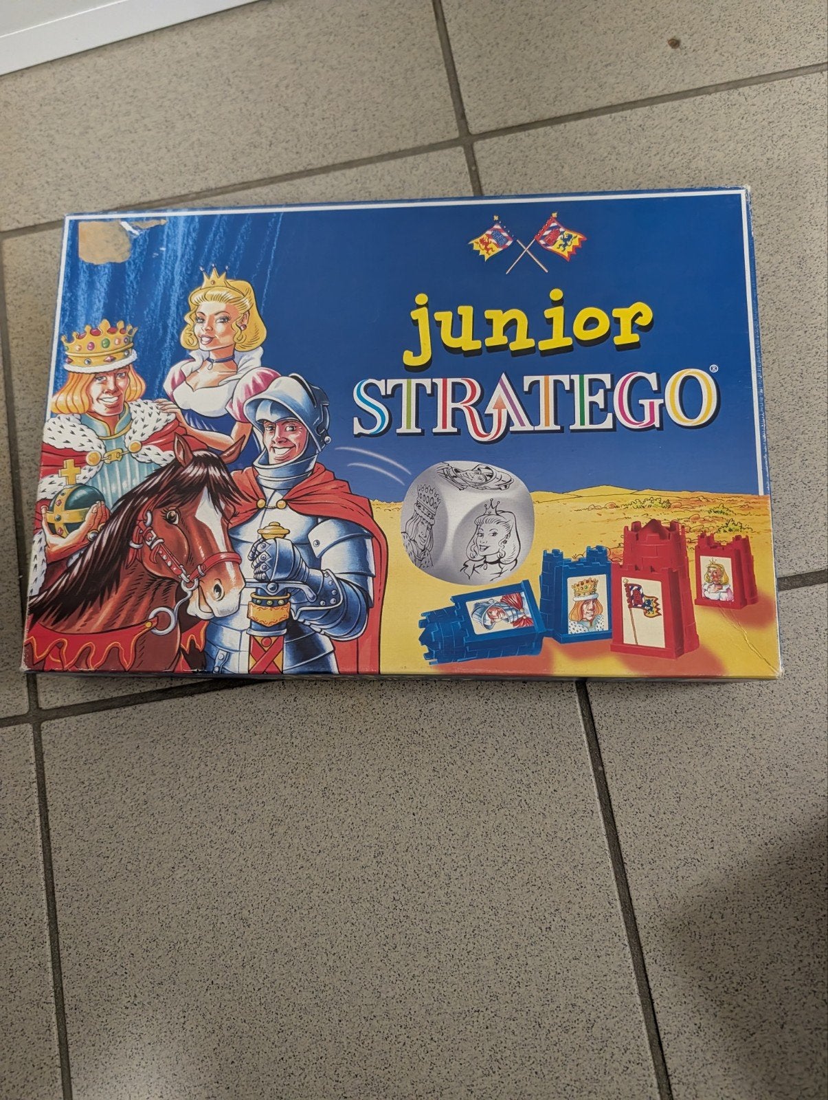 Junior Stratego Bordspel - Strategisch Plezier voor Kinderen, Een of twee spelers, Ophalen of Verzenden, Gebruikt, Jumbo