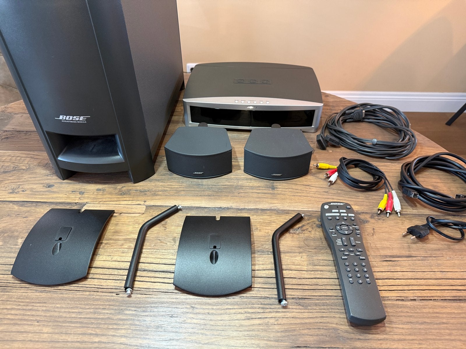 Bose 3-2-1 II Home Cinema Systeem, Gebruikt, 2.1-systeem, 70 watt of meer, Dvd-speler