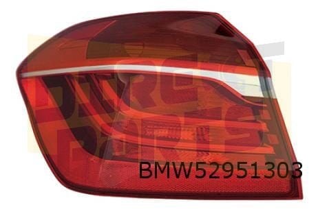 BMW 2-serie Tourer (8/14-3/18) Achterlicht Links buiten OES!, -, Verzenden, -, Nieuw