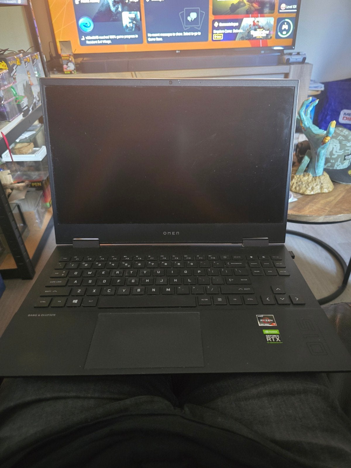 HP Omen Gaming Laptop - Ryzen 7 4000 Series, Computers en Software, Ophalen, HP Omen, Gebruikt, Met videokaart