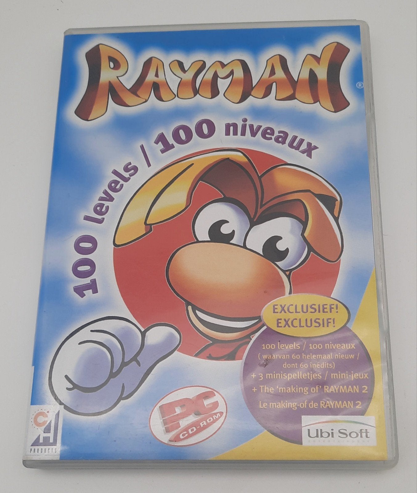 Rayman 100 Levels  PC Cd rom  uit 2000, Gebruikt, Overige genres, 1 speler, Ophalen of Verzenden