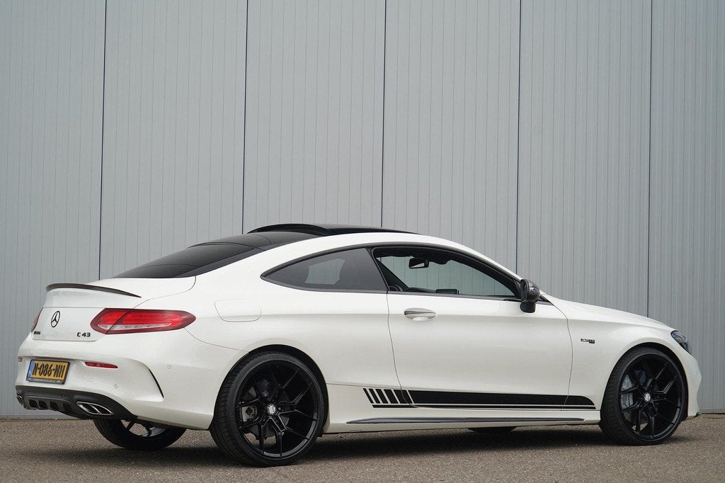 Mercedes-Benz C-klasse Coupé AMG 43 4MATIC / Sportuitlaat /, Gebruikt, 367 pk, 4 stoelen, Leder