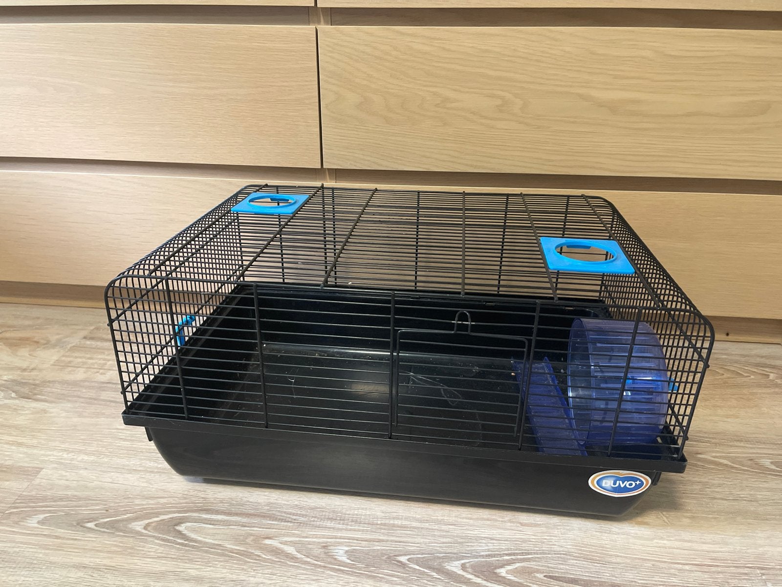 Hamsterkooi, Ophalen, Zo goed als nieuw