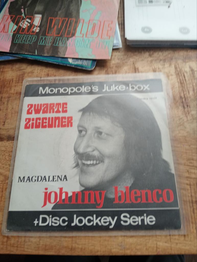 Johnny blenco - zwarte zigeuner, Cd's en Dvd's, Vinyl | Nederlandstalig, Ophalen of Verzenden, Zo goed als nieuw, Overige formaten