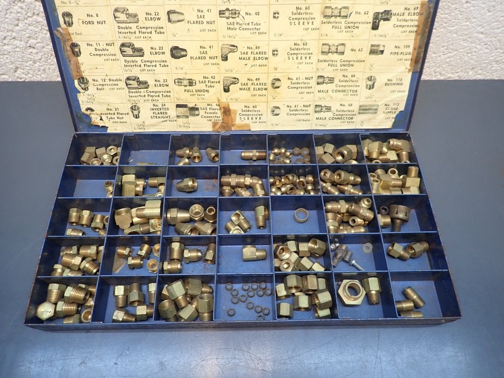 Excello Brass Fitting Assortment , messing fittings, Hobby en Vrije tijd, Modelbouw | Overige, Niet ingevuld, Gebruikt, Niet ingevuld