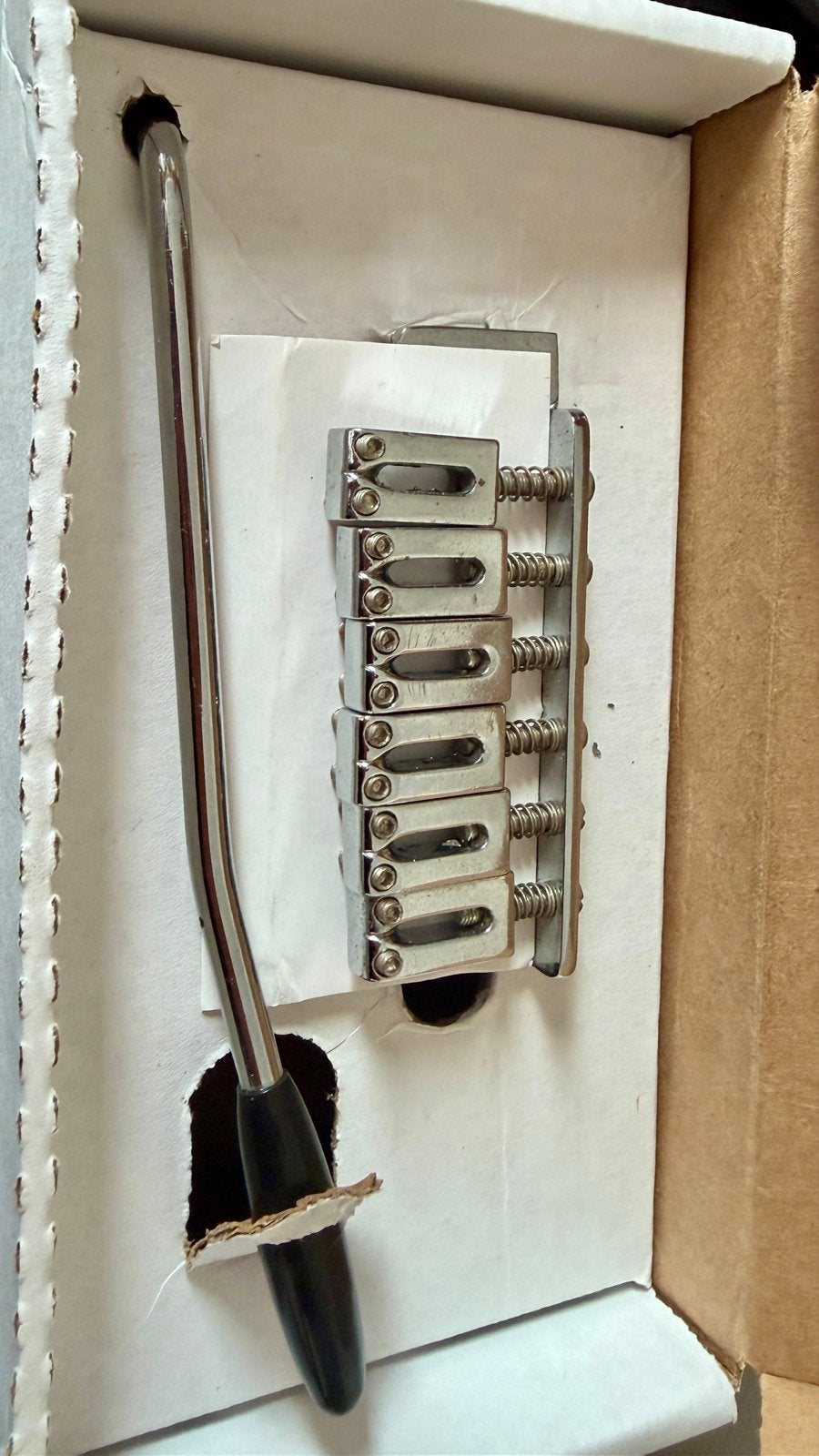 Tremolo brug voor Stratocaster, Ophalen of Verzenden, Gebruikt