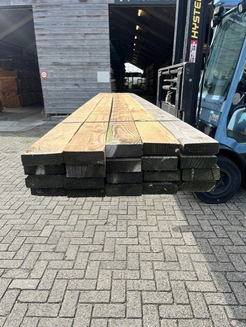 RESTPARTIJ DOUGLAS BALKEN, Ophalen, Zo goed als nieuw, 250 cm of meer, Balken