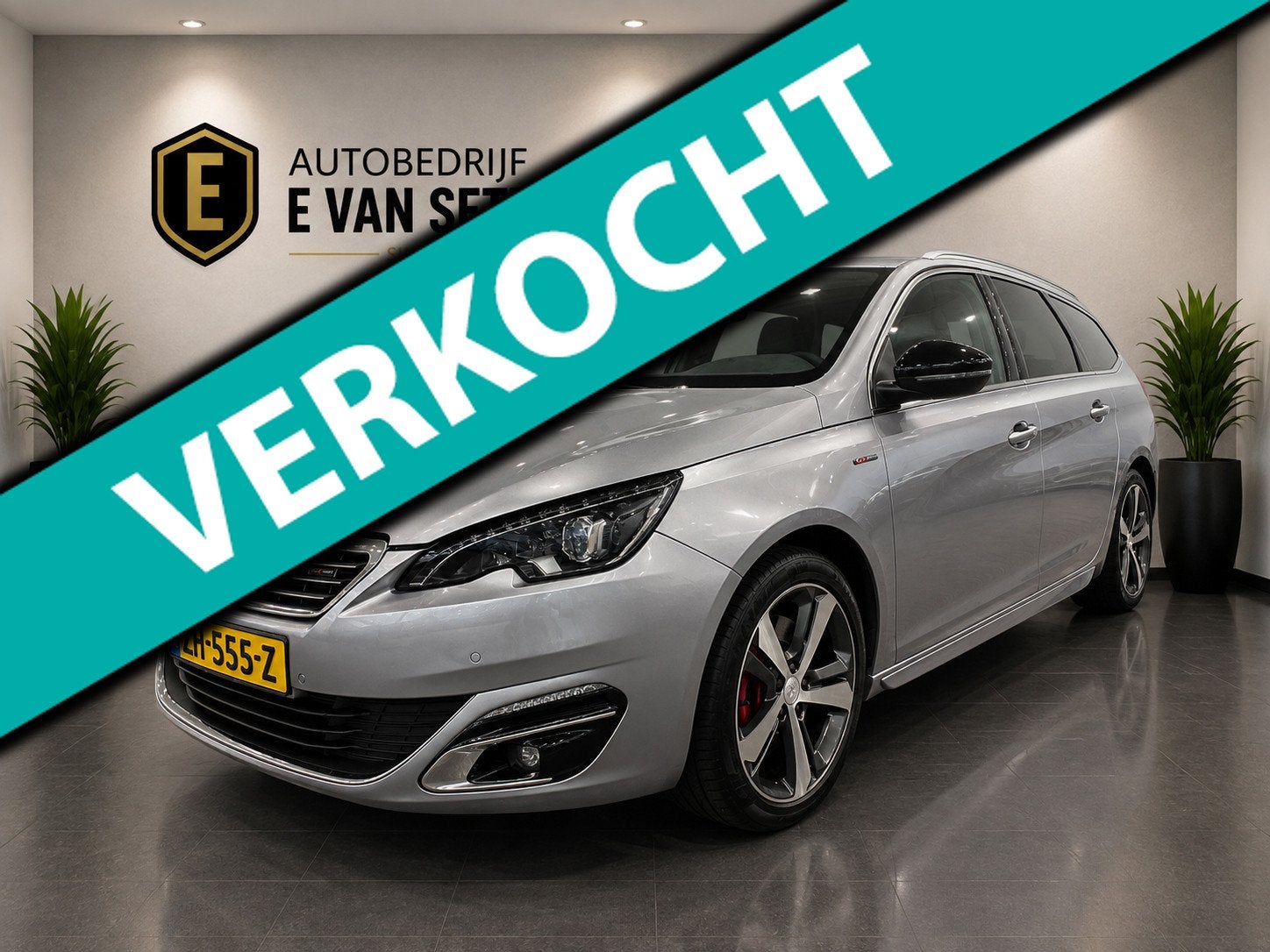 Peugeot 308 SW 1.2 PureTech GT-line Navi/Cruise/PDC, Dealer onderhouden, Gebruikt, 1199 cc, 1165 kg